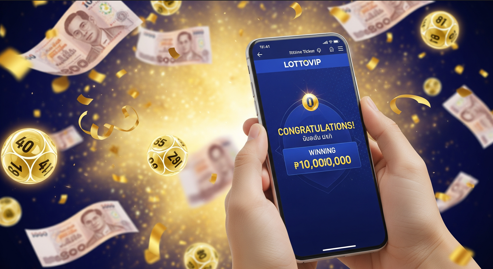 ซื้อหวยกับ Lottovip